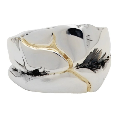 Kei Shigenaga Silver Koryu Ring | ModeSens Kei Shigenaga Silver Koryu Ring | ModeSens