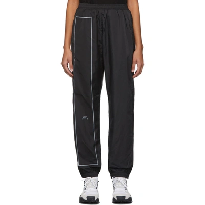 A-cold-wall* Black Rectangle Print Lounge Trousers