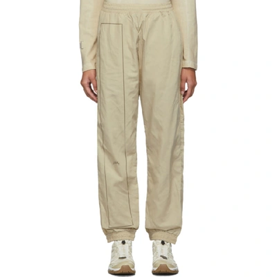A-cold-wall* Taupe Rectangle Print Lounge Pants
