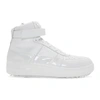 424 424 OFF-WHITE DIPPED HIGH-TOP SNEAKERS