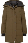 CANADA GOOSE SHELBURNE HOODED QUILTED SHELL DOWN PARKA