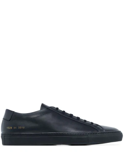 Common Projects Original Achilles Low Sneakers In Blue