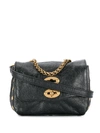 Zanellato Stitch Detail Mini Tote Bag In Black