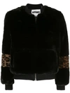 APPARIS JEM FAUX-FUR BOMBER JACKET