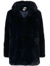 APPARIS MARIE HOODED FAUX-FUR COAT