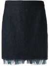 THOM BROWNE LAYERED MINI SKIRT