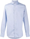 CANALI LONG-SLEEVE TEXTURED SHIRT