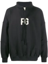 FEAR OF GOD 'FG' EMBROIDERED HOODIE