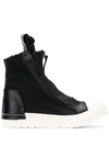 Cinzia Araia High-top Sneaker In Black In Nero