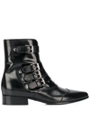 GIVENCHY MULTI-STRAP BOOTS