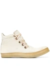 A DICIANNOVEVENTITRE HIGH-TOP LACE-UP SNEAKERS