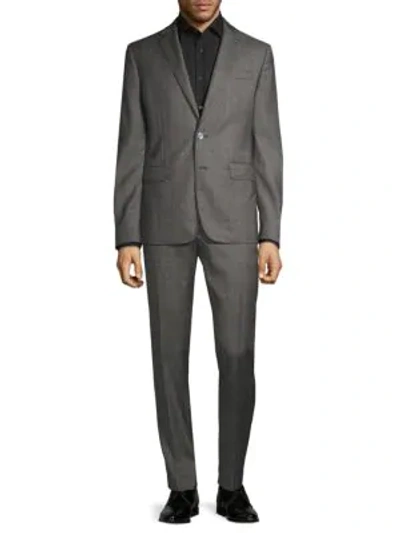 Dsquared2 Standard-fit Wool Suit In Grey