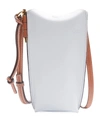 LOEWE GATE TWO-TONE SMOOTH BUCKET BAG,PROD151410147