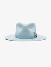 NICK FOUQUET NICK FOUQUET BLUE RIBBON FEDORA HAT,512WASPWW14143834