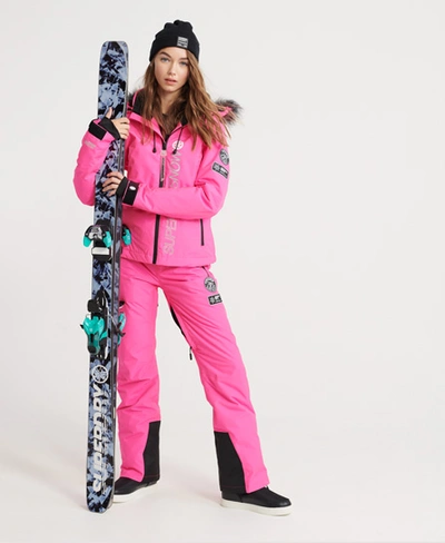 Superdry Sd Skilaufhose In Pink