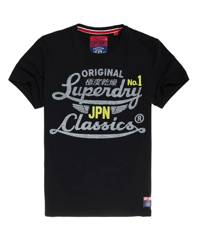 Superdry High Speed Heritage Classic T-shirt In Black