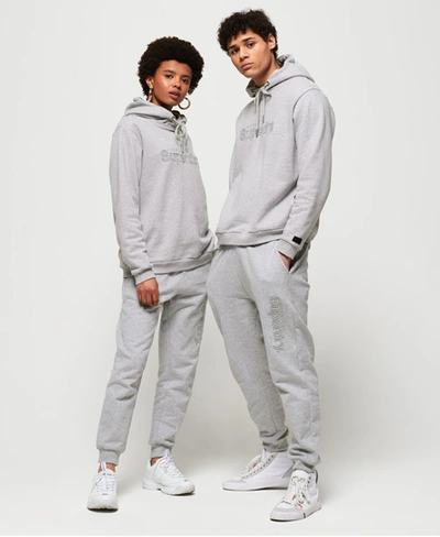 Superdry The Ericson Joggers In Light Grey