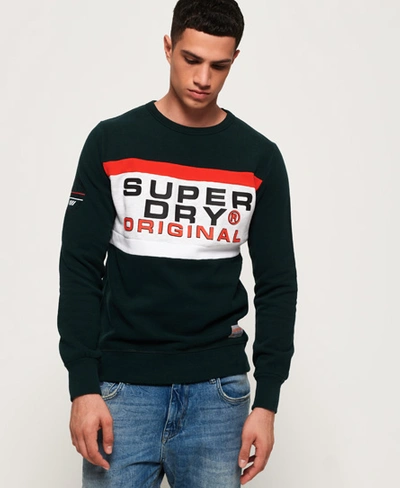 Superdry Trophy Sweatshirt In Black