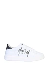 MSGM MSGM LOGO PRINT SNEAKERS