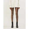 Commando Snake-effect Faux Stretch-leather Leggings In Snake