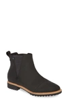 Toms Schwarze Nubuck Leder Cleo Boots Für Damen - Grösse Eu 39 Stiefel Black In Black Leather