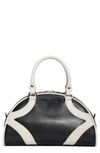 PRADA MEDIUM LEATHER BOWLER BAG,1BB070 ASKV OSO01