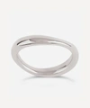 DINNY HALL SILVER WAVE STACKING RING,000639621
