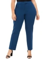 ANNE KLEIN PLUS SIZE EXTENDED-TAB PANTS