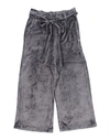 PATRIZIA PEPE PATRIZIA PEPE TODDLER GIRL PANTS LEAD SIZE 6 VISCOSE, POLYESTER