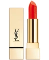 Saint Laurent Rouge Pur Couture Lipstick In 74 Orange Electro