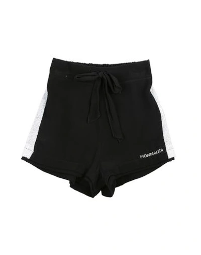 Monnalisa Shorts & Bermuda In Black