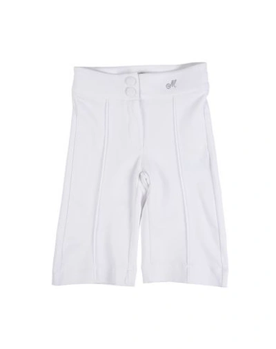 Monnalisa Casual Pants In White