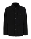 Vans Drill Chore Jacket With Chest Pockets In Black In Black