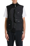 A-COLD-WALL* PUDDED VEST WITH 3D POCKETS,11130593