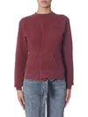 Ben Taverniti Unravel Project Unravel Project Crew Neck Sweatshirt In Bordeaux
