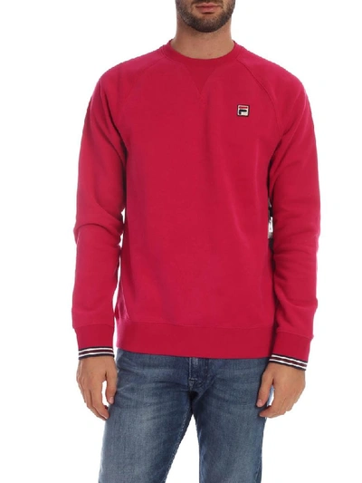 Fila Cotton Sweatshirt In Red