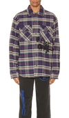 OFF-WHITE Flannel Check Shirt