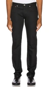 Apc Navy Petit New Standard Jeans In Black