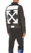 OFF-WHITE Arrow Slim Denim Jacket