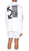 OFF-WHITE Splitted Arrows Over Mock Tee