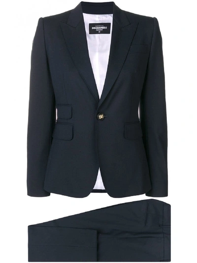 Dsquared2 Tailleur In Blue