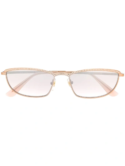 Vogue Eyewear X Gigi Hadid Square Frame Sunglasses In Rosa
