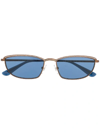 Vogue Eyewear X Gigi Hadid Embellished Sunglasses In Braun