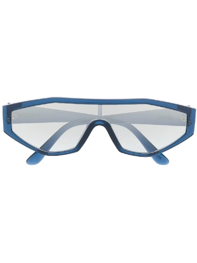 Vogue Eyewear X Gigi Hadid Oversized Sunglasses In Blau