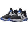 Nike React Presto Men's Shoe (black) - Clearance Sale In Black/ Racer Blue/ Grey