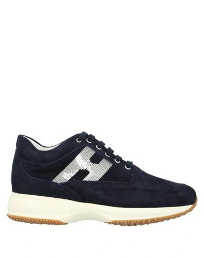 Hogan Sneakers In Dark Blue