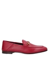 Gucci Loafers In Red