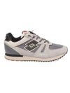 LOTTO LOTTO MEN'S GREY FABRIC SNEAKERS,L58233COOLGRAY 40