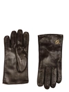 FENDI BROWN LEATHER GLOVES,FXY021A2NSF0QD5