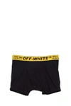 OFF-WHITE BLACK COTTON BOXER,OMUA003E191850321060